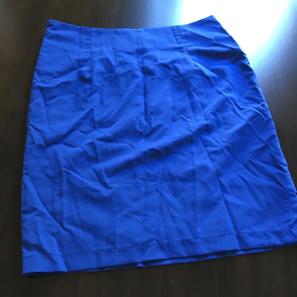 Lucy & Co. Blue skirt Midi